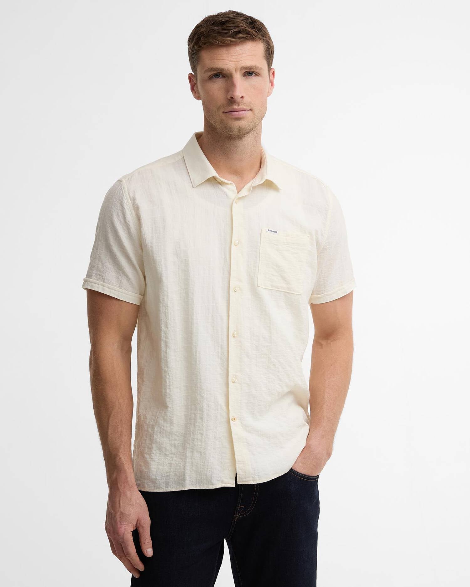 Young Ideas & Henmores - Kingswood Ripstop Summer Shirt - NY74 Dark Navy - M