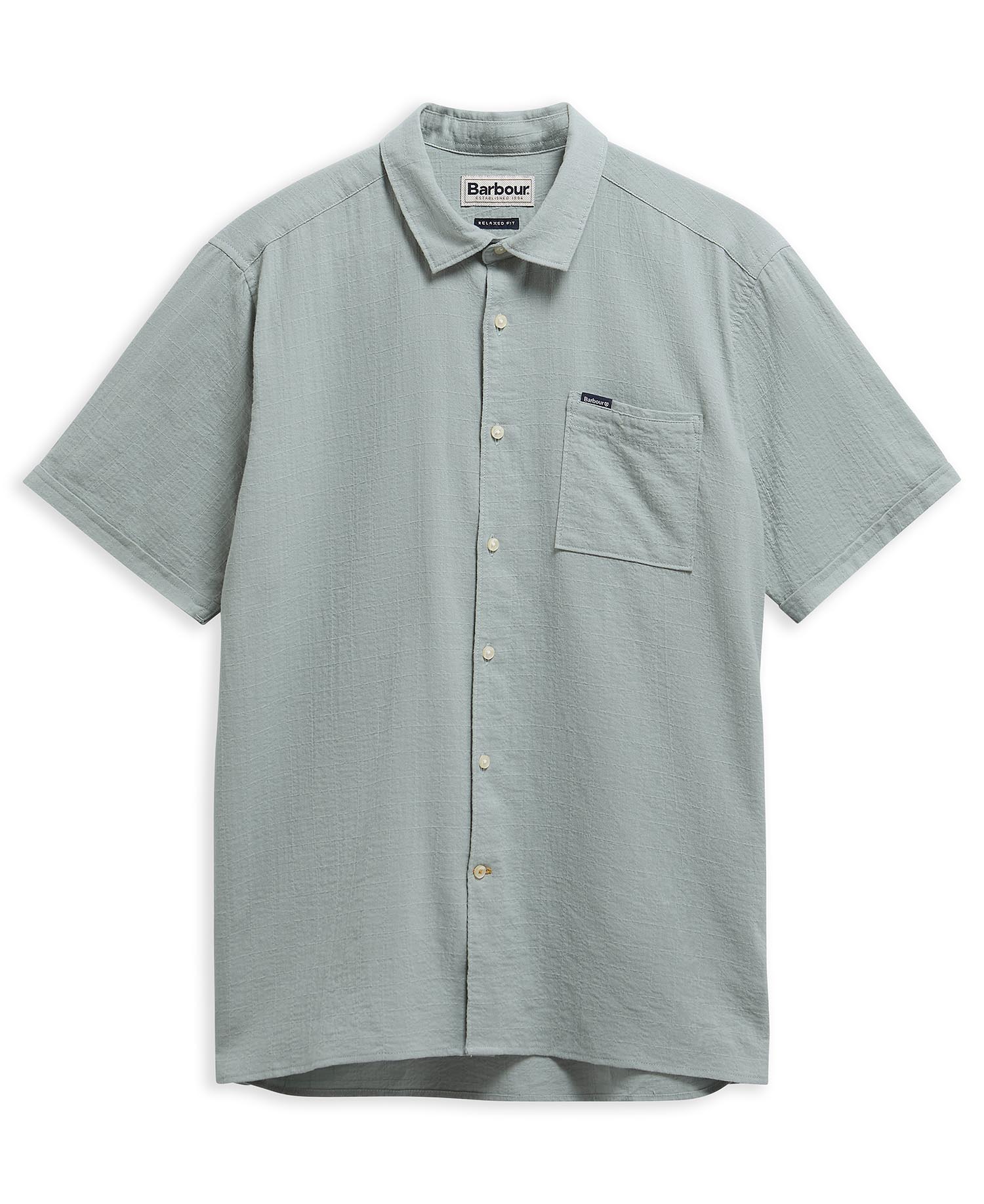 Young Ideas & Henmores - Kingswood Ripstop Summer Shirt - TE13 Dusty Slate - M