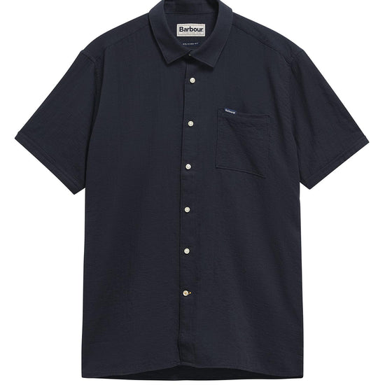 Young Ideas & Henmores - Kingswood Ripstop Summer Shirt - NY74 Dark Navy - M