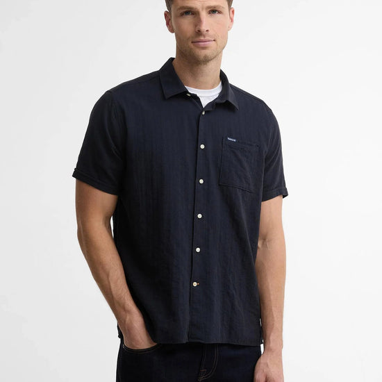 Young Ideas & Henmores - Kingswood Ripstop Summer Shirt - NY74 Dark Navy - M