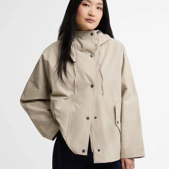 Young Ideas & Henmores - Kingswood Showerproof Jacket - SN11 Light Sand/Navy Gingham - 8