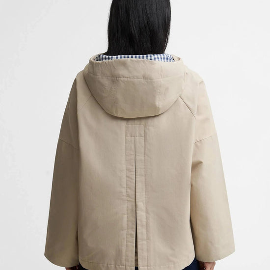 Young Ideas & Henmores - Kingswood Showerproof Jacket - SN11 Light Sand/Navy Gingham - 8