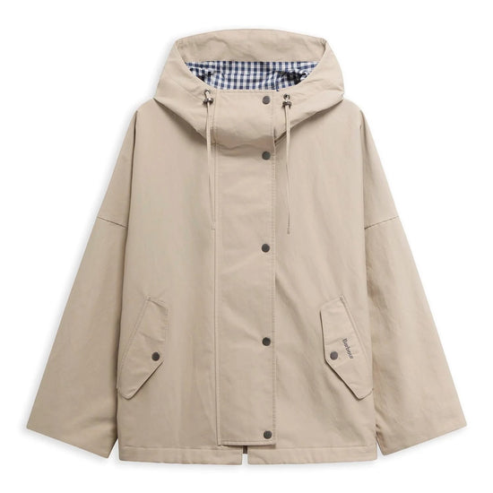 Young Ideas & Henmores - Kingswood Showerproof Jacket - SN11 Light Sand/Navy Gingham - 8