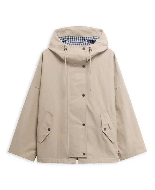 Young Ideas & Henmores - Kingswood Showerproof Jacket - SN11 Light Sand/Navy Gingham - 8