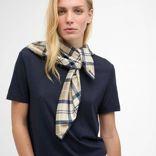 Young Ideas/Henmores - Kinsale Head/Neck Scarf - NY18 Dress Indigo Tartan - OS