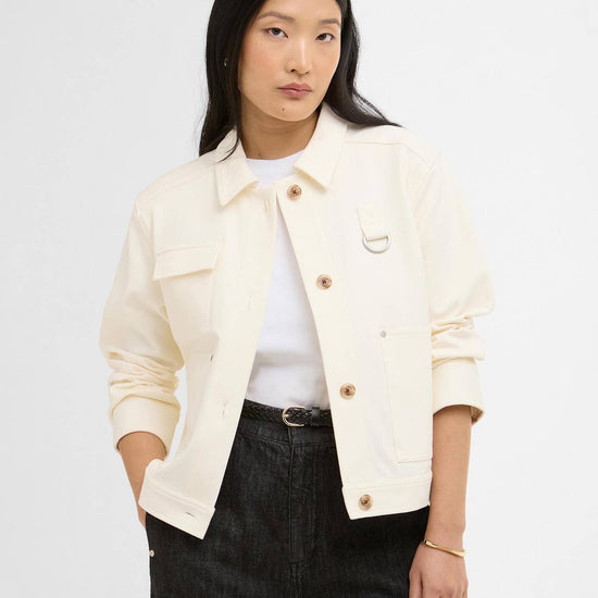 Young Ideas/Henmores - Kirby Overshirt - BE11 Ecru - 8