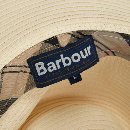 Young Ideas & Henmores - Kirkstone Fedora Summer Hat - CR31 Ecru - M