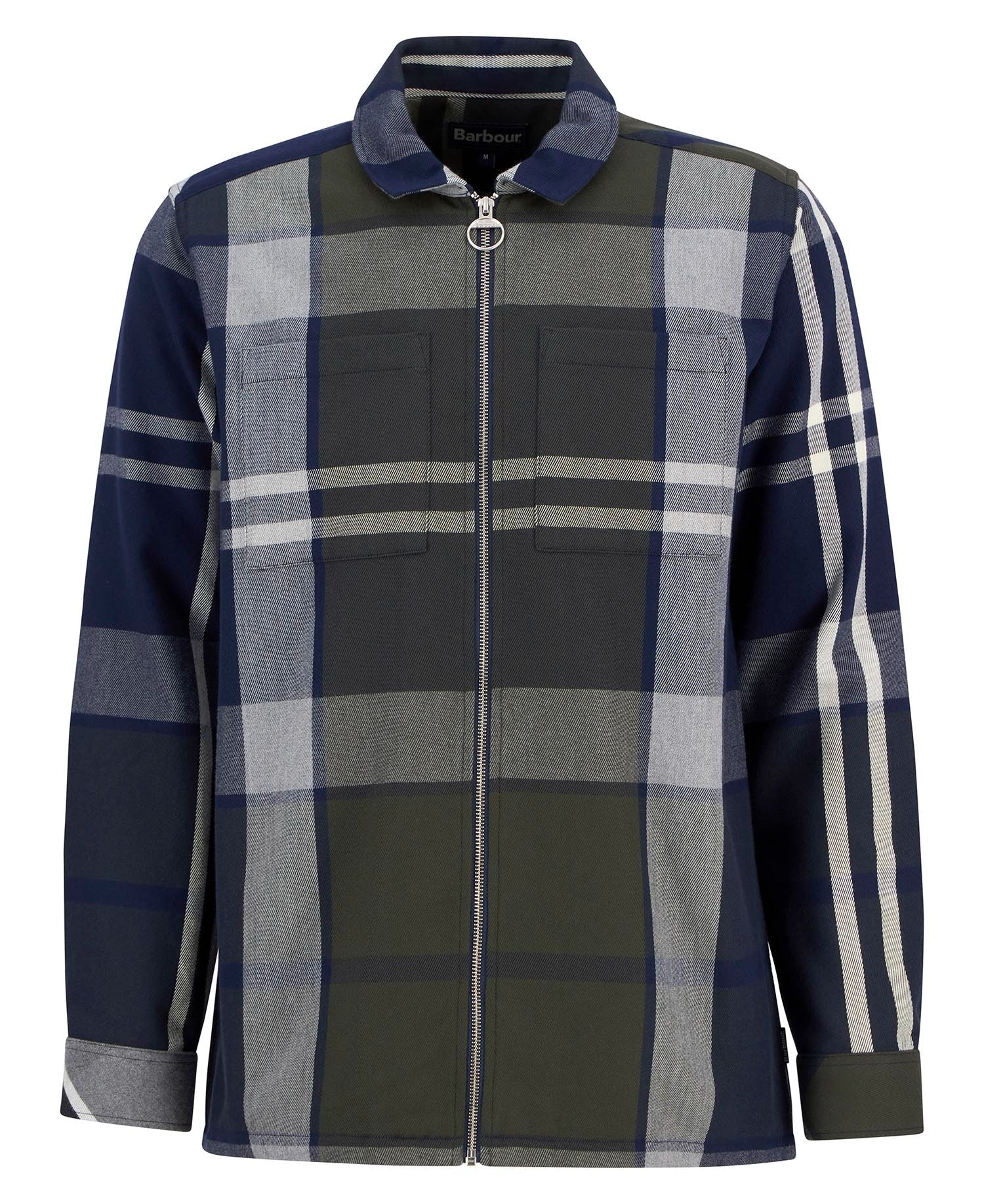Young Ideas/Henmores - Lannich Tailored Tartan Overshirt - Fernwood Tartan - M