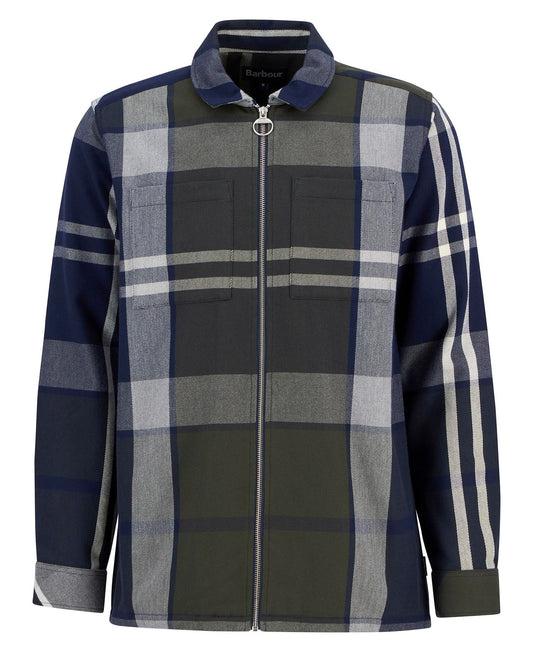 Young Ideas/Henmores - Lannich Tailored Tartan Overshirt - Fernwood Tartan - M