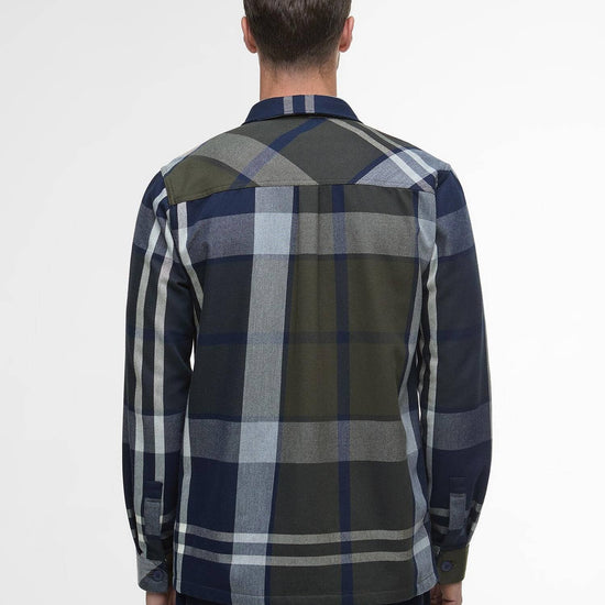 Young Ideas/Henmores - Lannich Tailored Tartan Overshirt - Fernwood Tartan - M