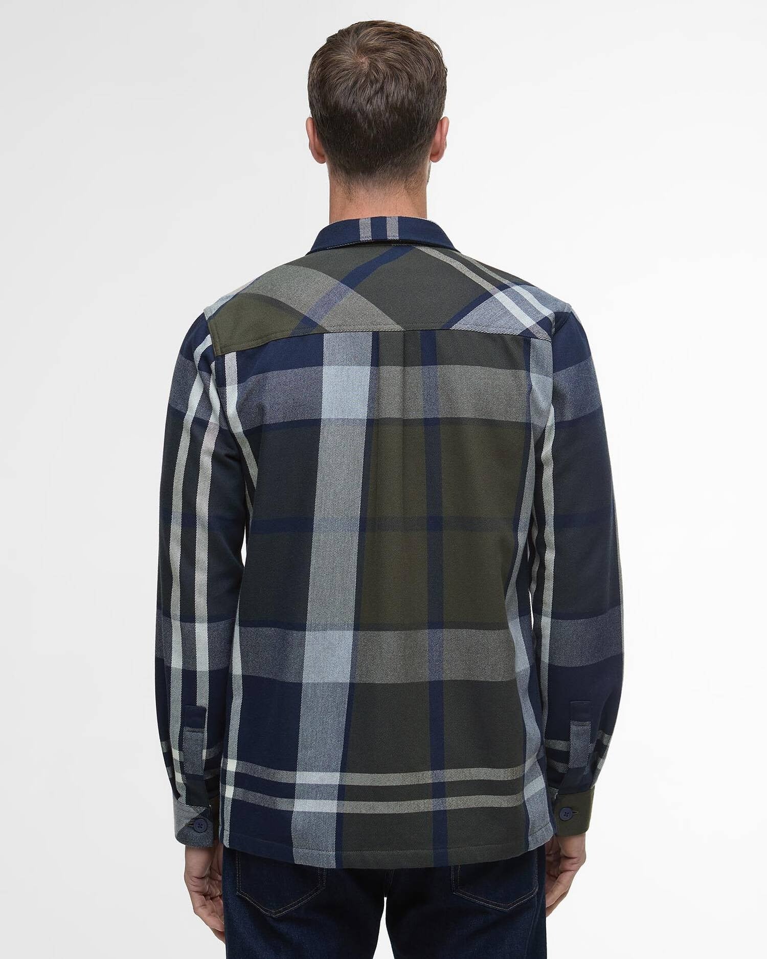 Young Ideas/Henmores - Lannich Tailored Tartan Overshirt - Fernwood Tartan - M
