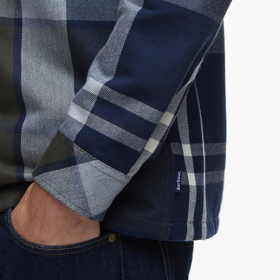 Young Ideas/Henmores - Lannich Tailored Tartan Overshirt - Fernwood Tartan - M
