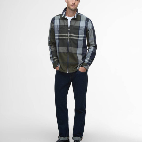 Young Ideas/Henmores - Lannich Tailored Tartan Overshirt - Fernwood Tartan - M