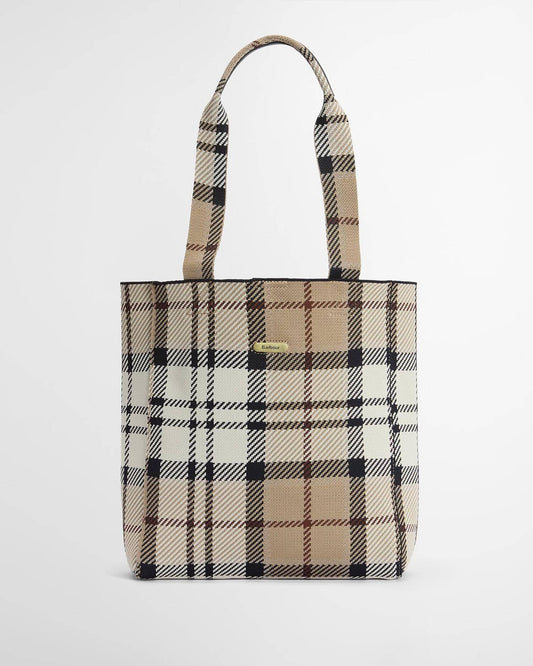 Young Ideas & Henmores -Layla Tartan Shopper Bag -BE71 Rosewood Tartan -OS