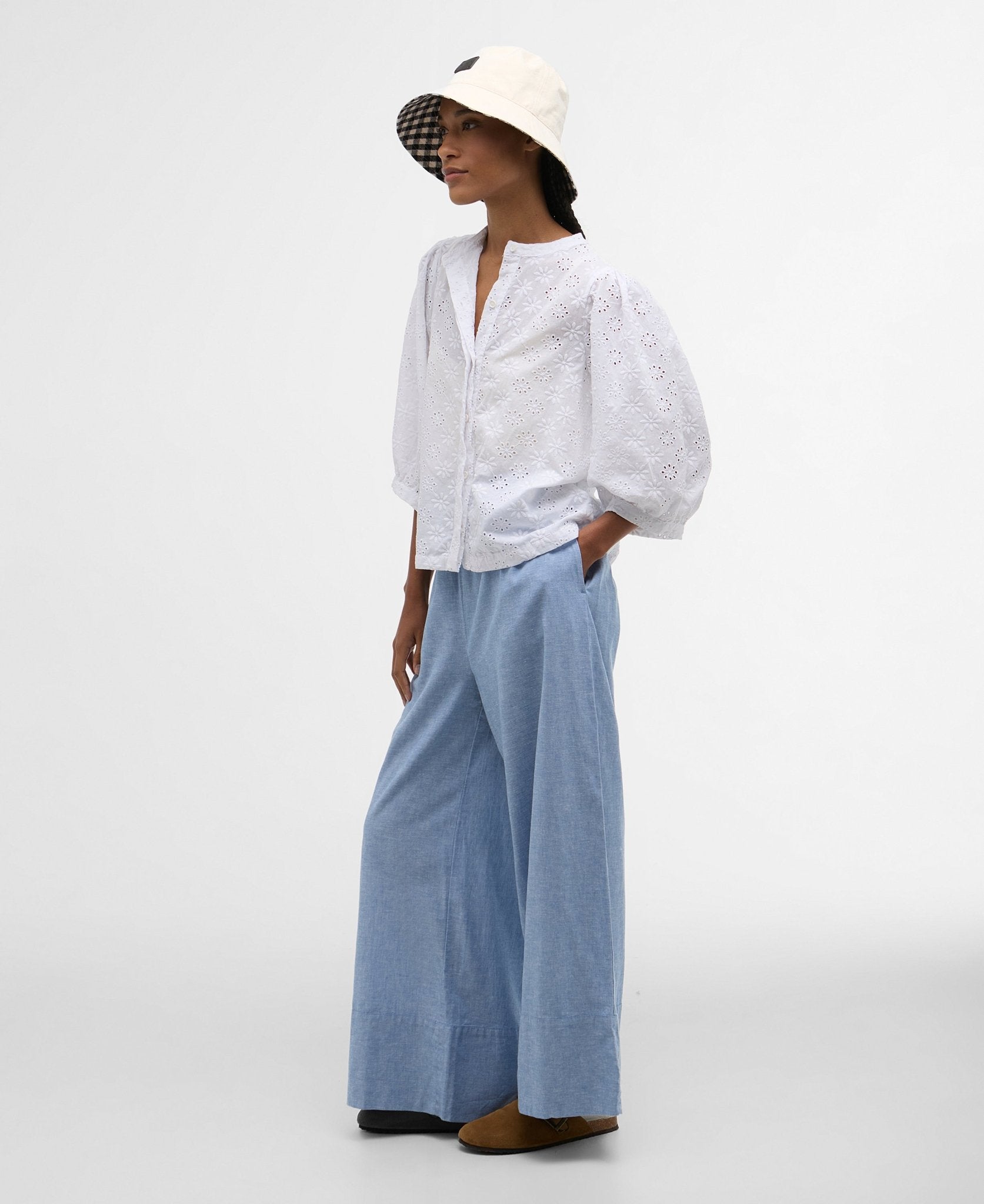 Young Ideas & Henmores - Layla Top - WH11 White - 8