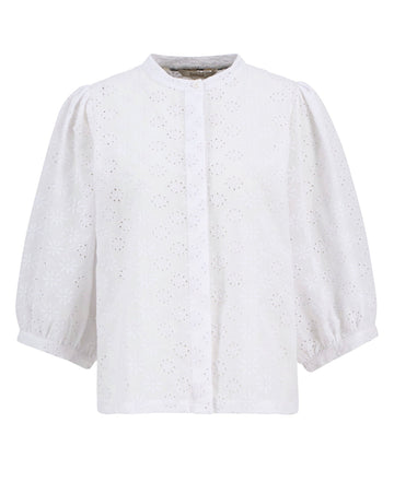 Young Ideas & Henmores - Layla Top - WH11 White - 8