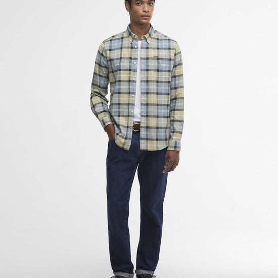 Young Ideas/Henmores - Lewis Tailored Shirt - TN37 Highland Loch Tartan - M
