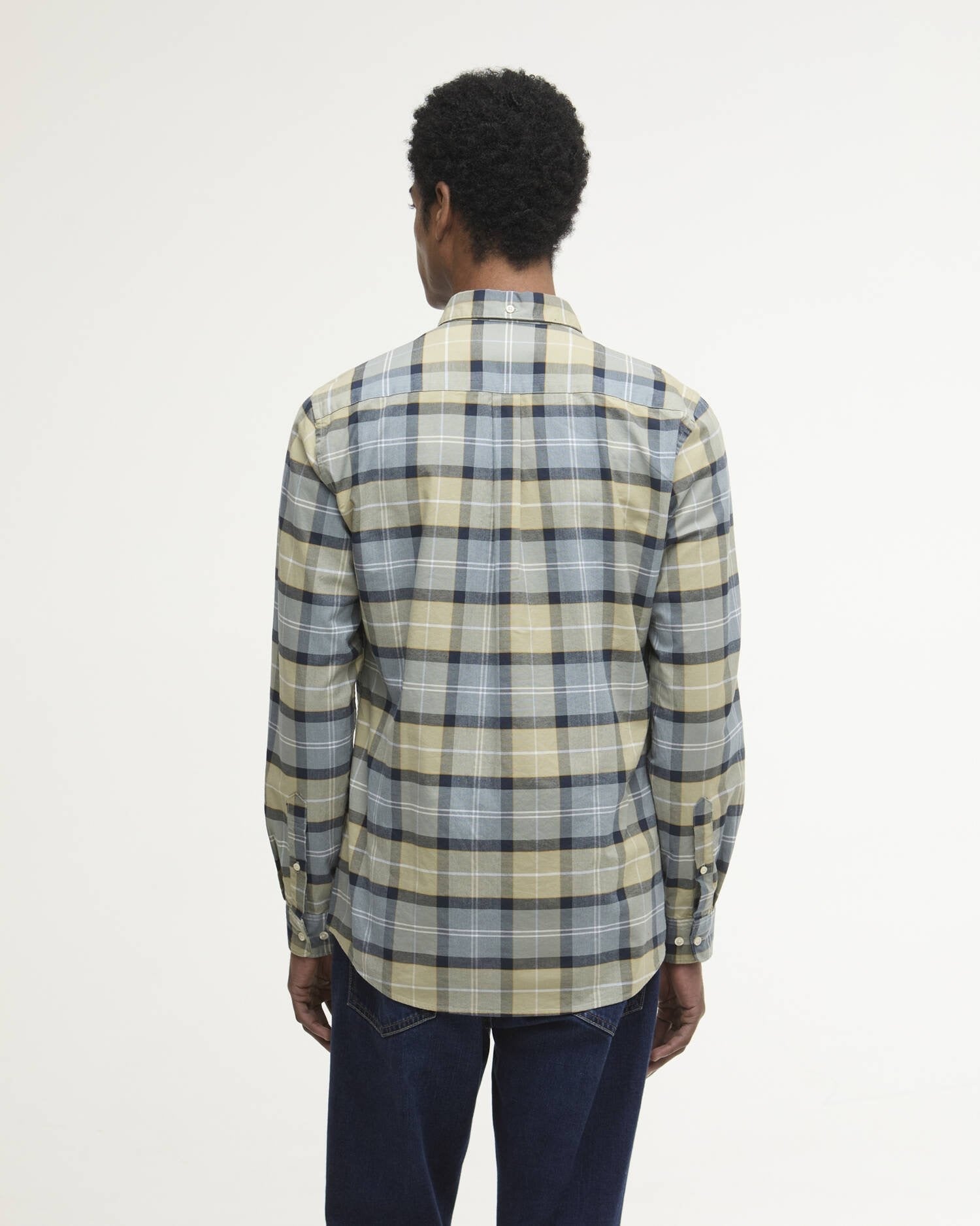 Young Ideas/Henmores - Lewis Tailored Shirt - TN37 Highland Loch Tartan - M