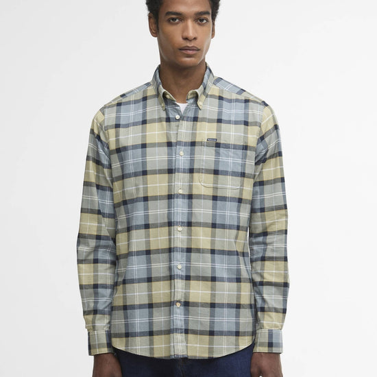 Young Ideas/Henmores - Lewis Tailored Shirt - TN37 Highland Loch Tartan - M