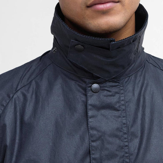 Young Ideas/Henmores - Lightweight Ashby Wax Jacket - NY51 Royal Navy - M
