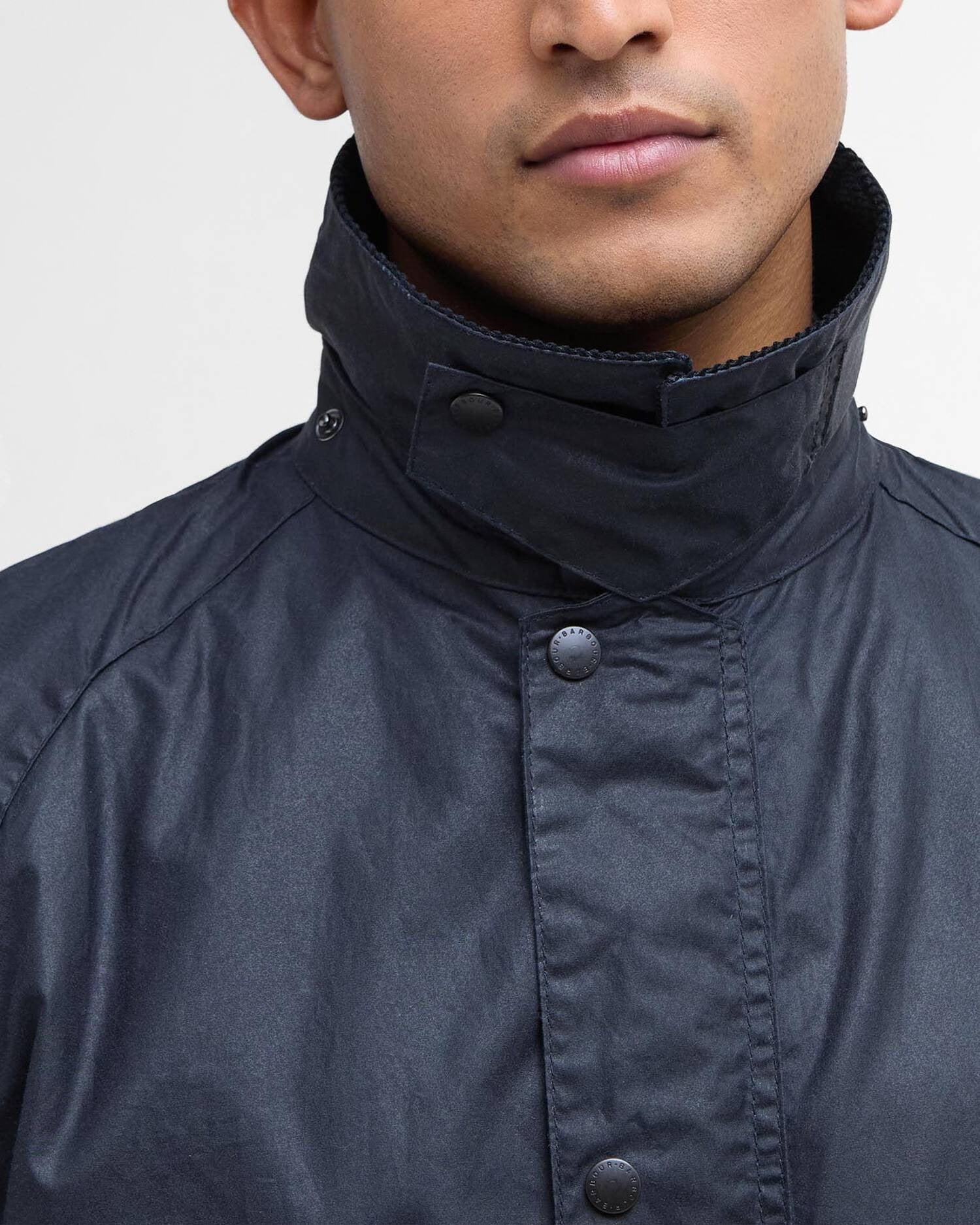 Young Ideas/Henmores - Lightweight Ashby Wax Jacket - NY51 Royal Navy - M