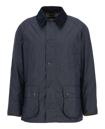 Young Ideas/Henmores - Lightweight Ashby Wax Jacket - NY51 Royal Navy - M