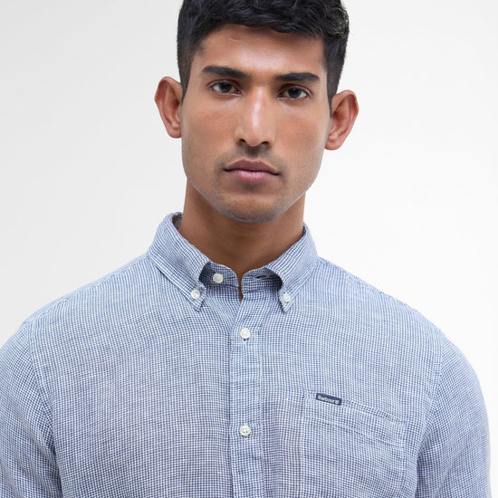Young Ideas & Henmores - Linton Tailored Shirt - NY91 Navy - M