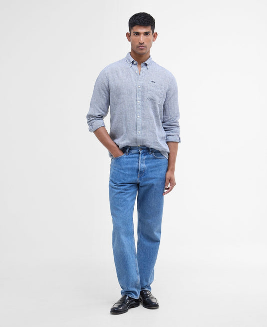 Young Ideas & Henmores - Linton Tailored Shirt - NY91 Navy - M