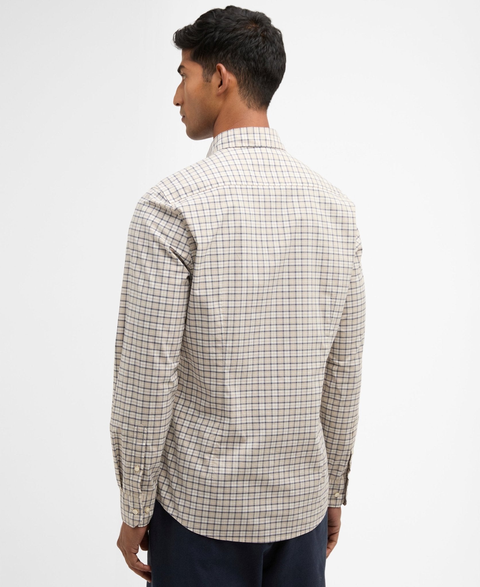 Young Ideas & Henmores - Lomond Tailored Tartan Shirt - TN41 Oban Mist Tartan - M