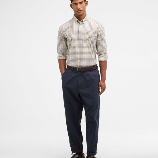 Young Ideas & Henmores - Lomond Tailored Tartan Shirt - TN41 Oban Mist Tartan - M