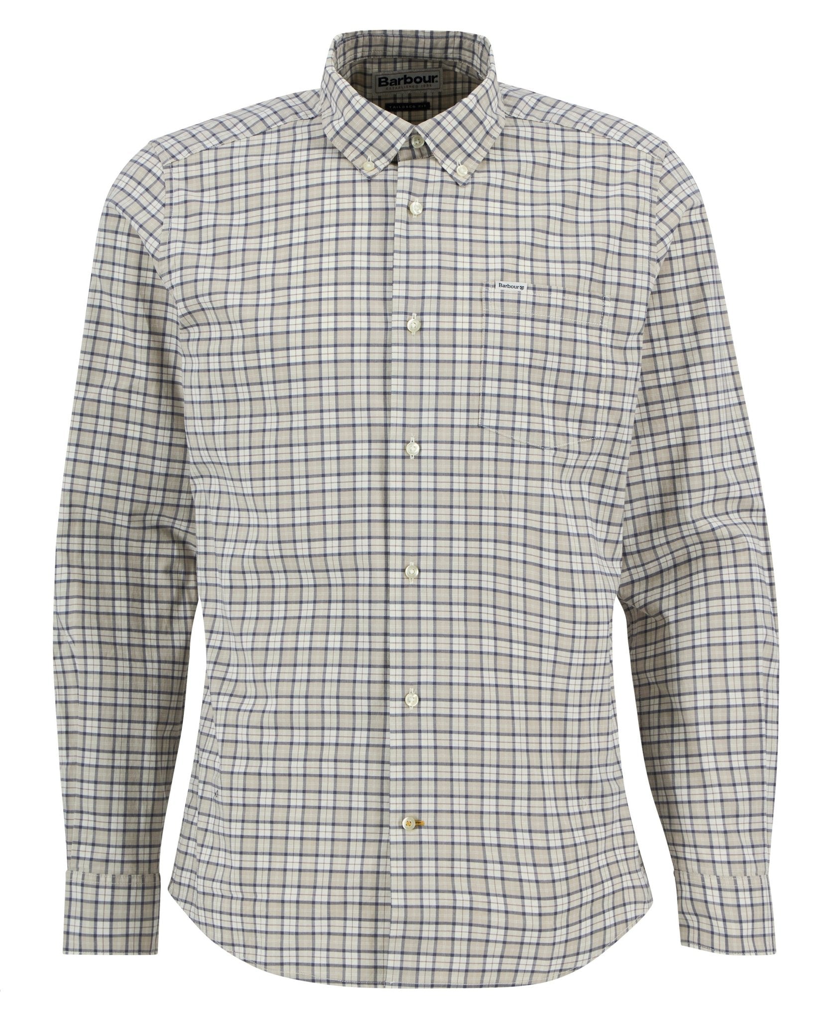 Young Ideas & Henmores - Lomond Tailored Tartan Shirt - TN41 Oban Mist Tartan - M