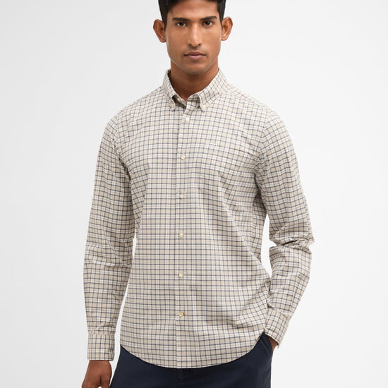 Young Ideas & Henmores - Lomond Tailored Tartan Shirt - TN41 Oban Mist Tartan - M