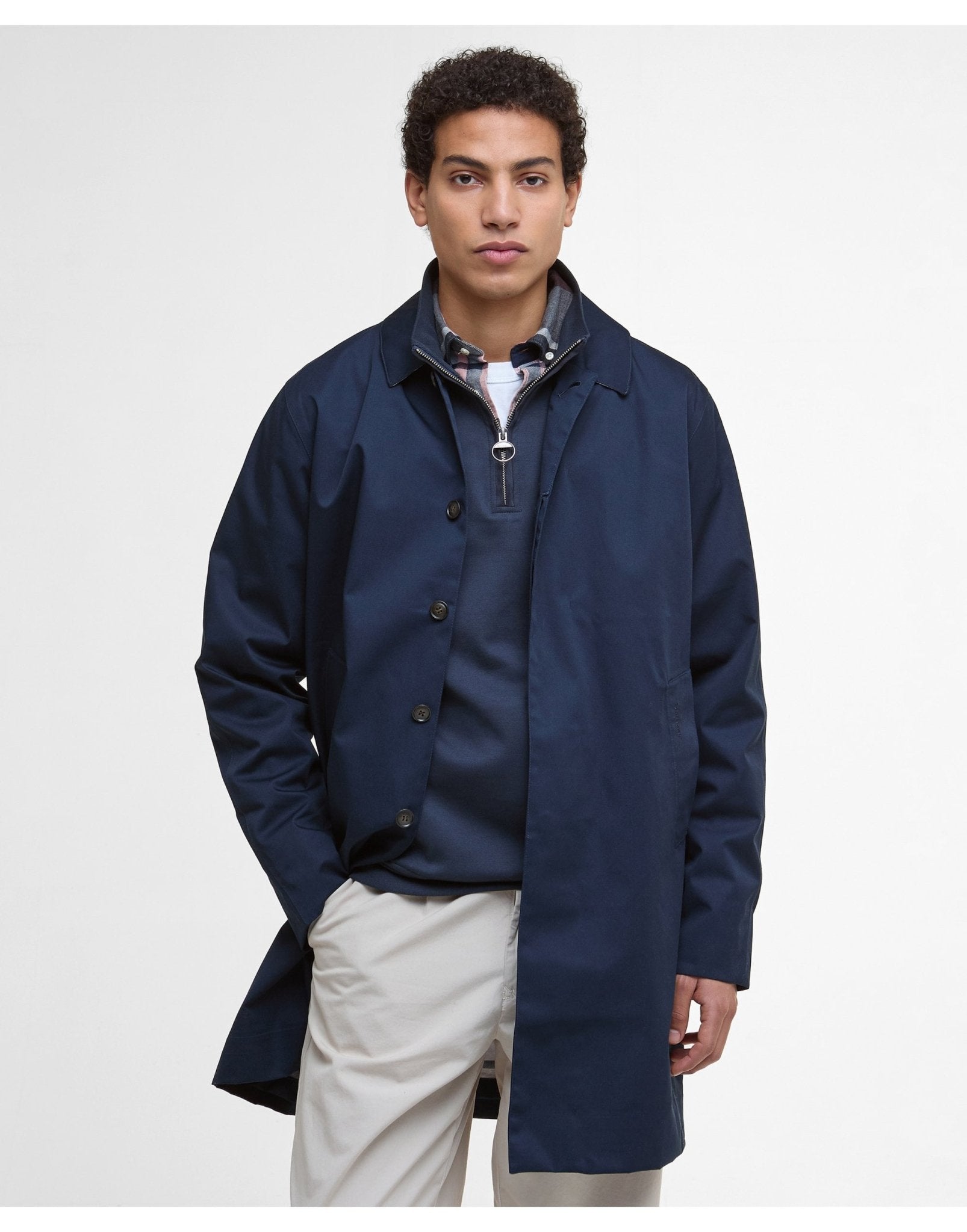 Young Ideas/Henmores - Lorden Waterproof Mac - NY75 Navy - M