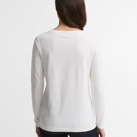 Young Ideas & Henmores -Lossie Long Sleeve T-Shirt -WH71 Cloud -8