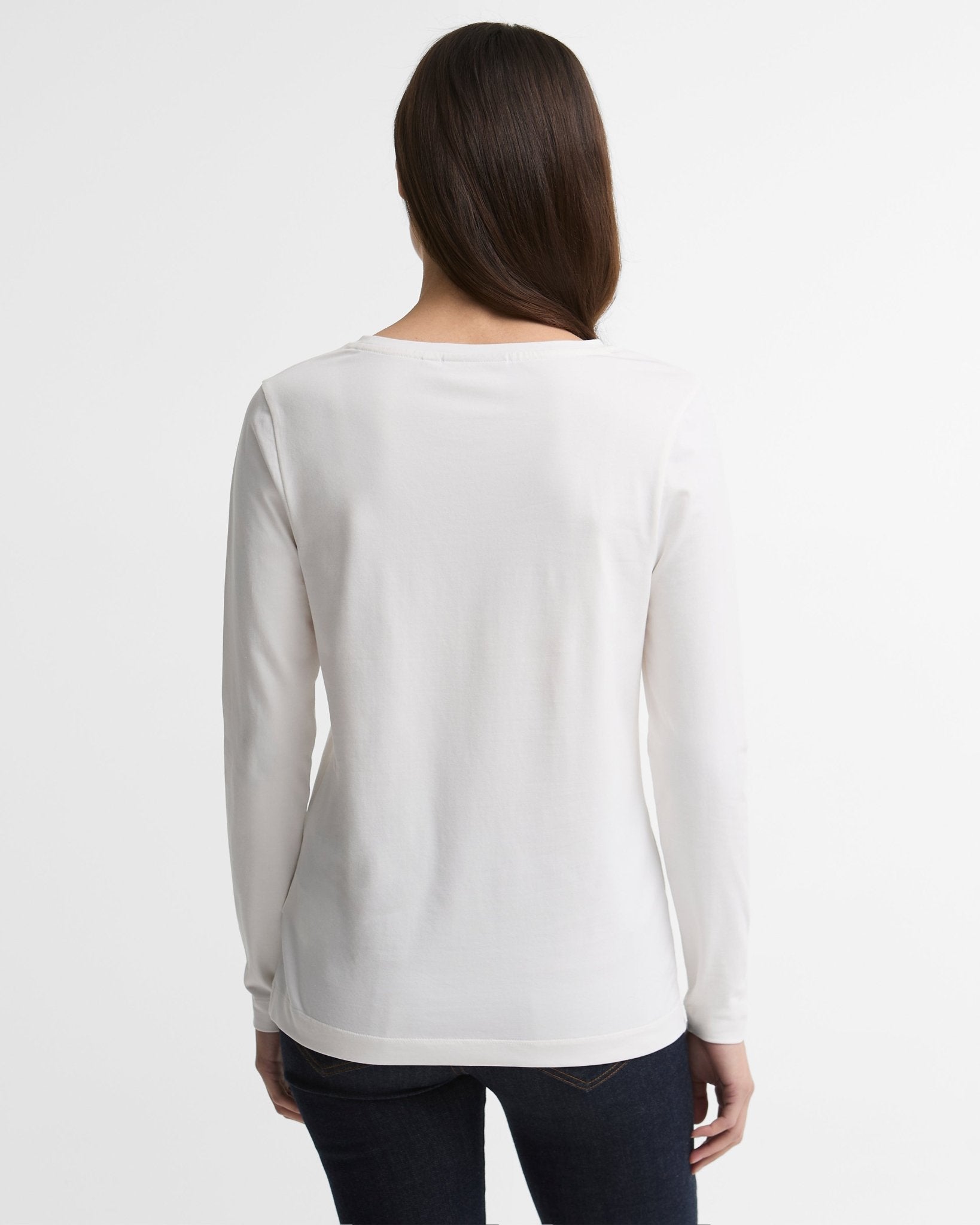 Young Ideas & Henmores -Lossie Long Sleeve T-Shirt -WH71 Cloud -8
