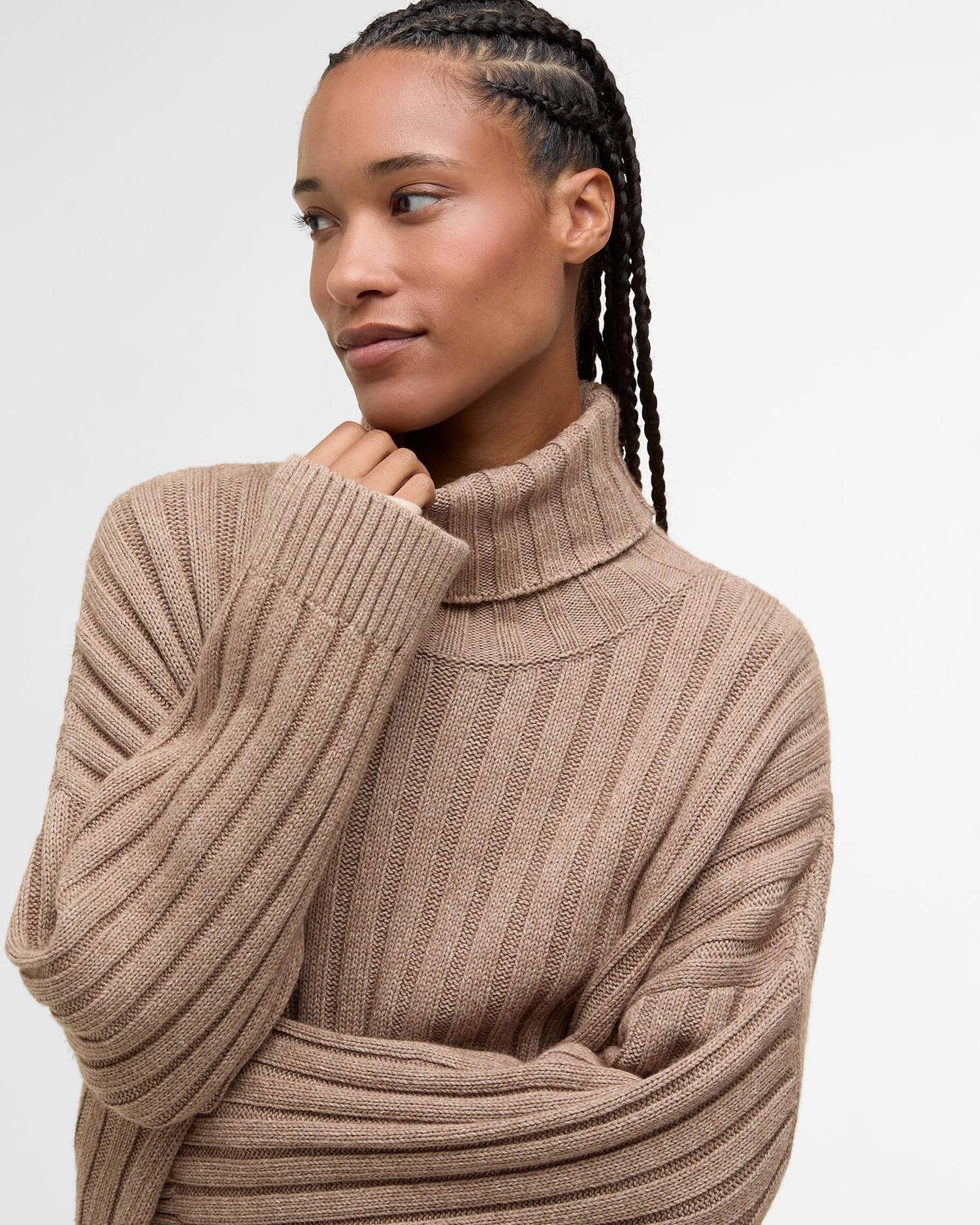 Young Ideas/Henmores - Maeve Knitted Jumper - BR12 Fawn - 8