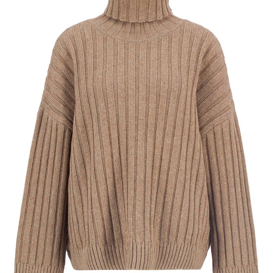 Young Ideas/Henmores - Maeve Knitted Jumper - BR12 Fawn - 8
