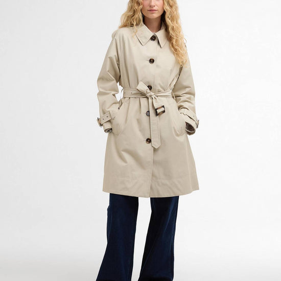 Young Ideas/Henmores - Maia Showerproof Jacket - ST51 Mist / Dress Navy Tartan - 8