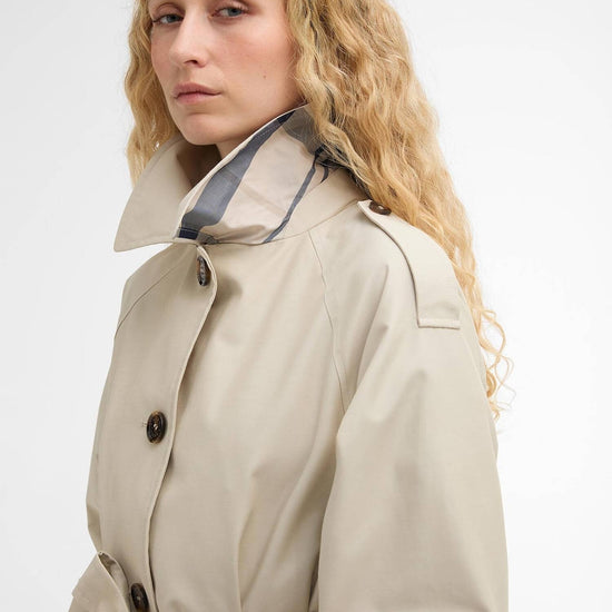 Young Ideas/Henmores - Maia Showerproof Jacket - ST51 Mist / Dress Navy Tartan - 8