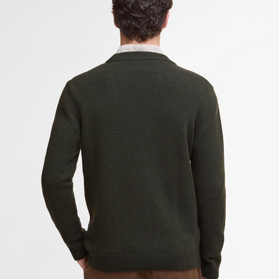 Young Ideas/Henmores - Mainland Knitted Cardigan - OL51 Olive - M