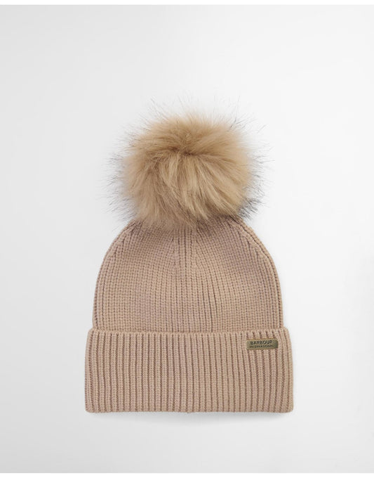 Young Ideas/Henmores - Mallory Pom Beanie Hat - BE11 Oat - OS