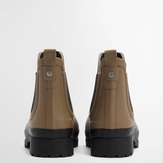 Young Ideas/Henmores - Mallow Chelsea Welly - BRE32 Military Brown/Black - 4