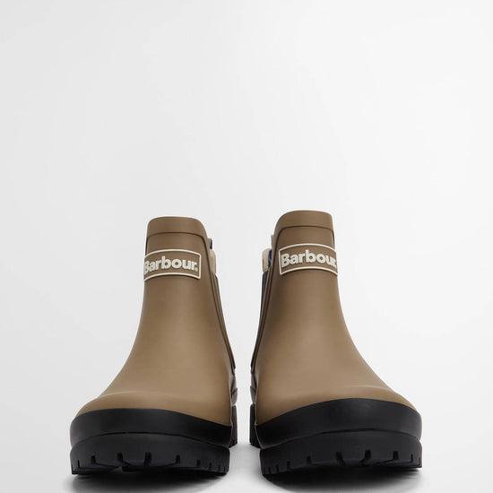 Young Ideas/Henmores - Mallow Chelsea Welly - BRE32 Military Brown/Black - 4