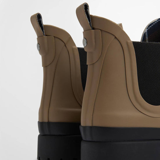 Young Ideas/Henmores - Mallow Chelsea Welly - BRE32 Military Brown/Black - 4