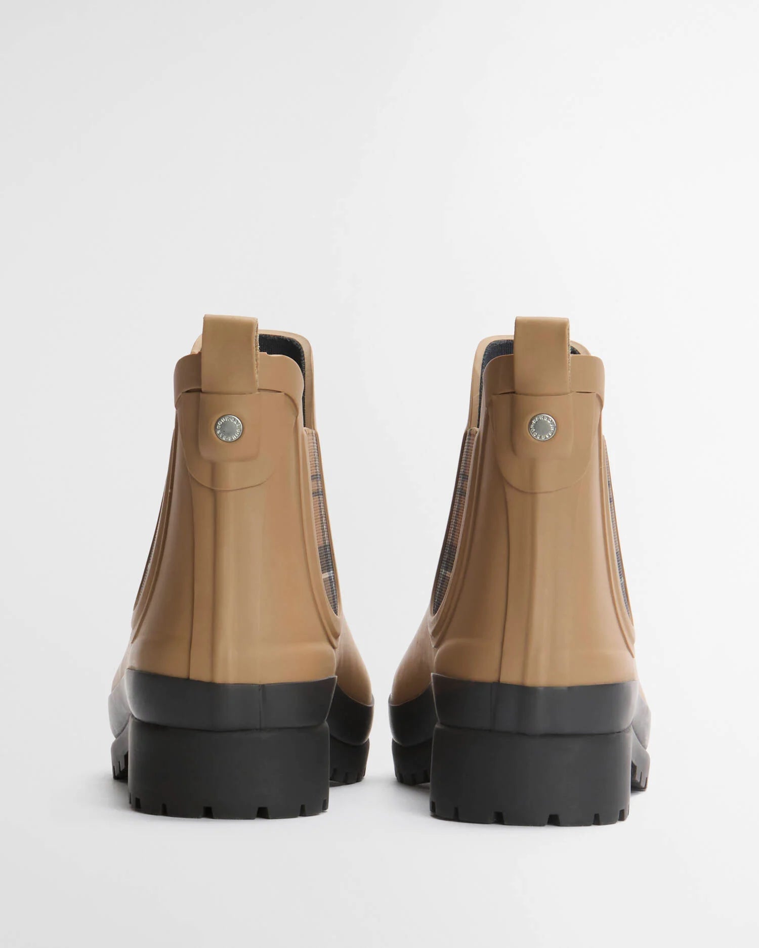 Young Ideas & Henmores - Mallow Chelsea Welly - BE74 Beige/Dress Tartan - 4
