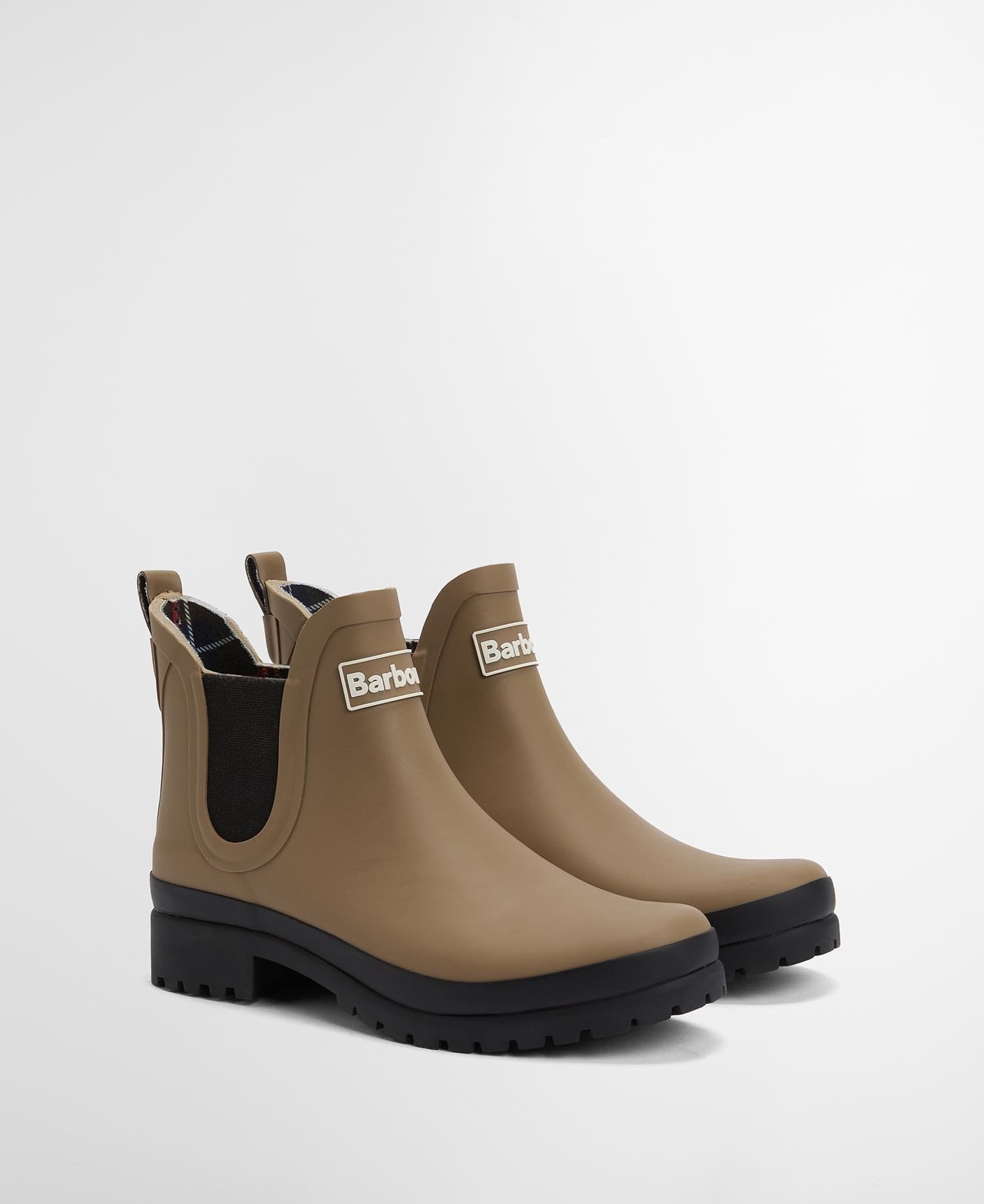 Young Ideas/Henmores - Mallow Chelsea Welly - BRE32 Military Brown/Black - 4