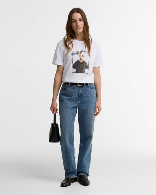 Young Ideas & Henmores -Mariana T-Shirt -WH11 White -8