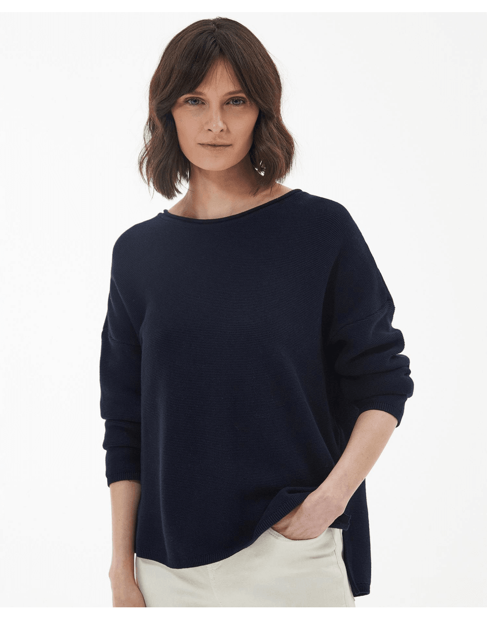 Young Ideas/Henmores - Marine Knitted Jumper - BE13 Light Sand - 8