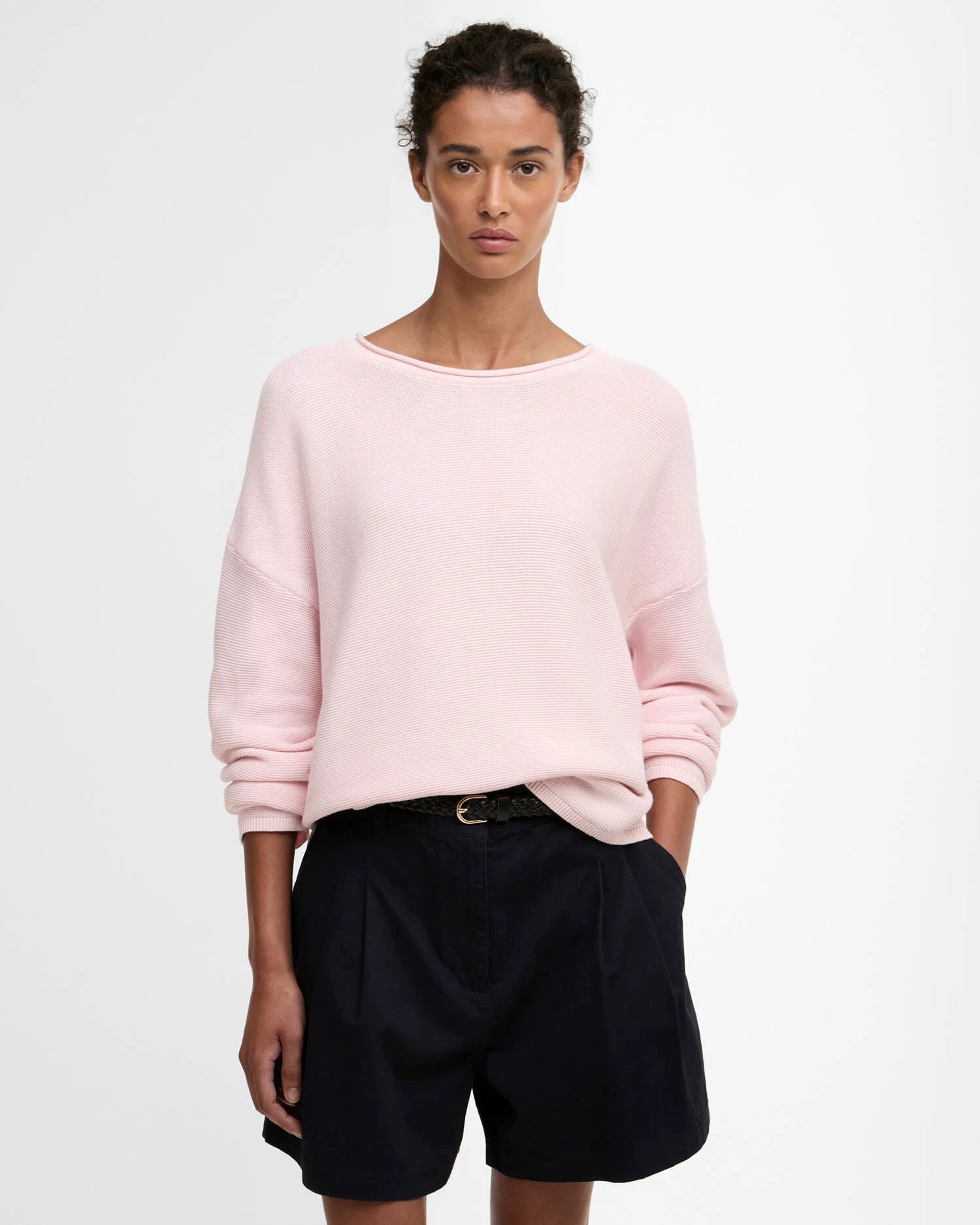 Young Ideas & Henmores - Marine Knitted Jumper - PI37 Pink - 8