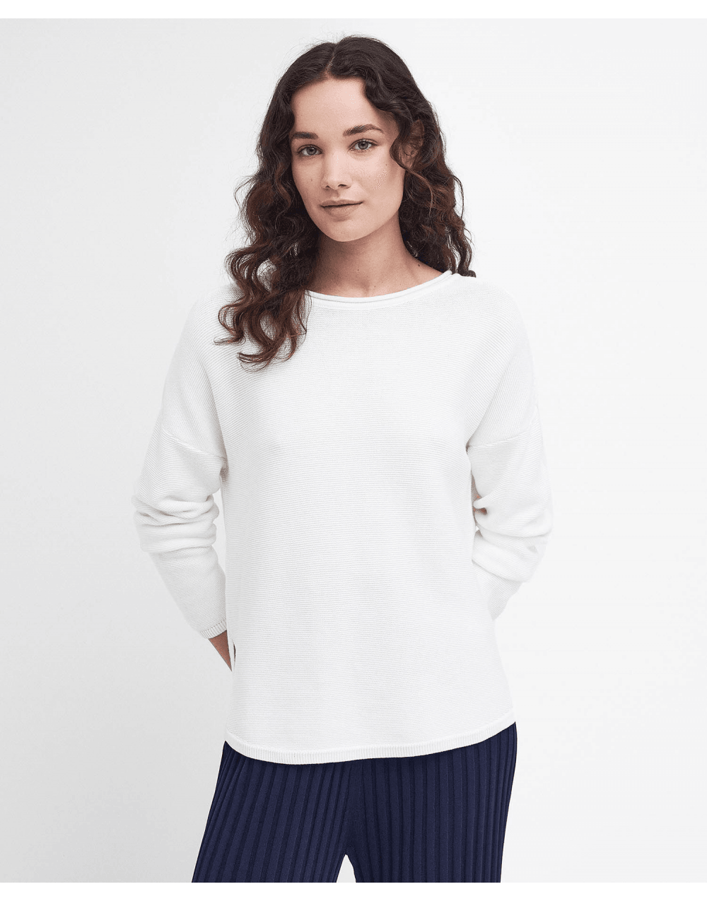 Young Ideas/Henmores - Marine Knitted Jumper - BE13 Light Sand - 8